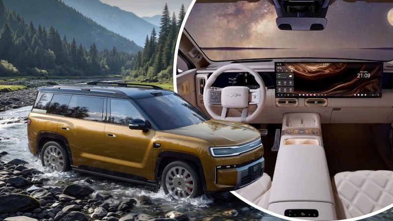 BYD Fang Cheng Bao Ti 9 revealed interior ahead of launch in China