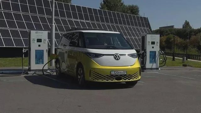First Off-Grid Solar EV Charger in CIS Opens in Kazakhstan