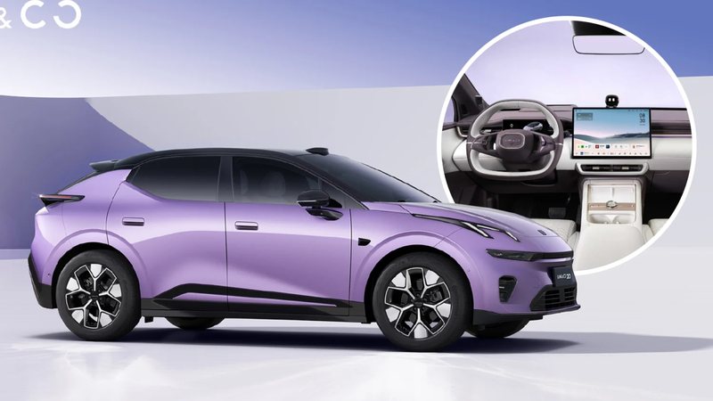 Updated Lynk & Co 02 with 16-in-1 electric drive reveals interior ahead of launch