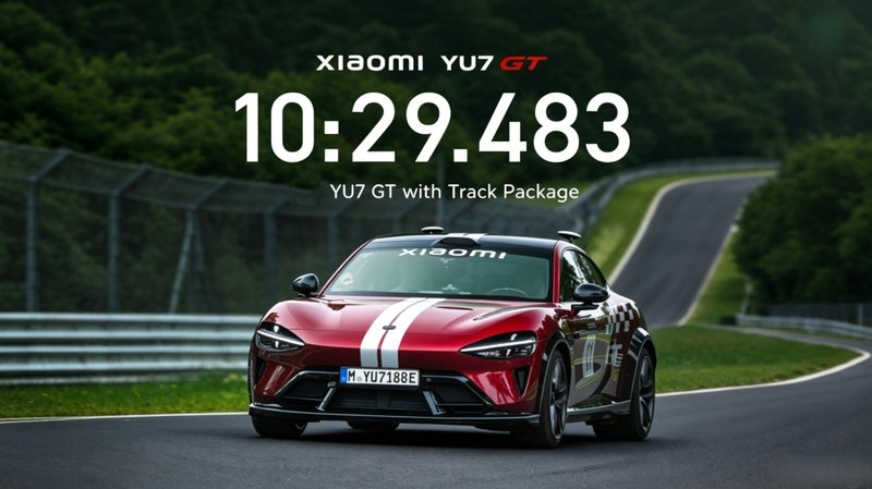 Xiaomi YU7 GT sets another Nurburgring record – with nobody in the driver’s seat