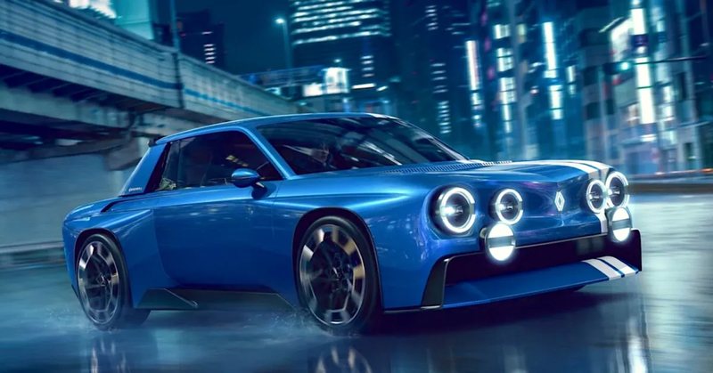 Renault 8 Gordini reborn as 270 hp electric rally retromobile