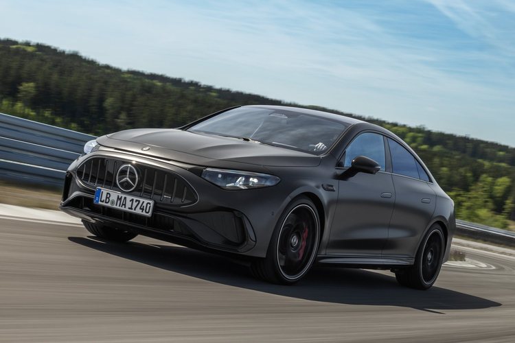 Mercedes-AMG unveils electric CLA 45 with three axial-flux motors