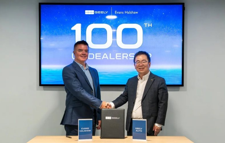 Geely signs 100th UK retail outlet less than 1 year after market entry