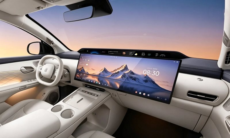 BYD unveils modular widescreen UI on 3rd-Gen Tang EV ahead of Q4 launch
