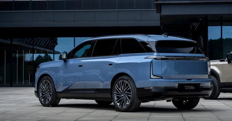 Lexus announces prices for its first 3-row electric SUV in Europe and the US