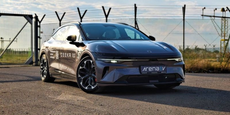 2026 Zeekr 7GT Privilege AWD real life range test with 20-inch wheels and summer tires