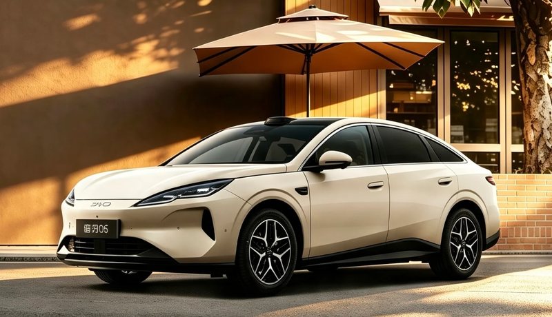 2027 BYD Seal 06 official images show LiDAR and reported 240 kW motor option