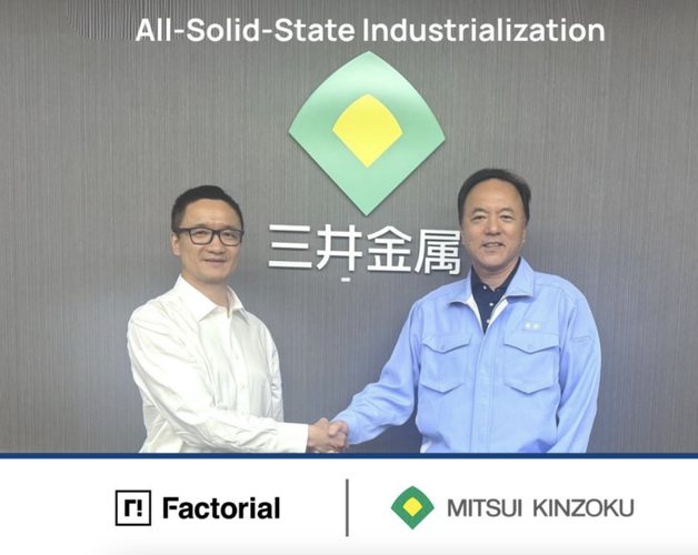 Mitsui Kinzoku Partners with Factorial to Scale All-Solid-State Battery Manufacturing