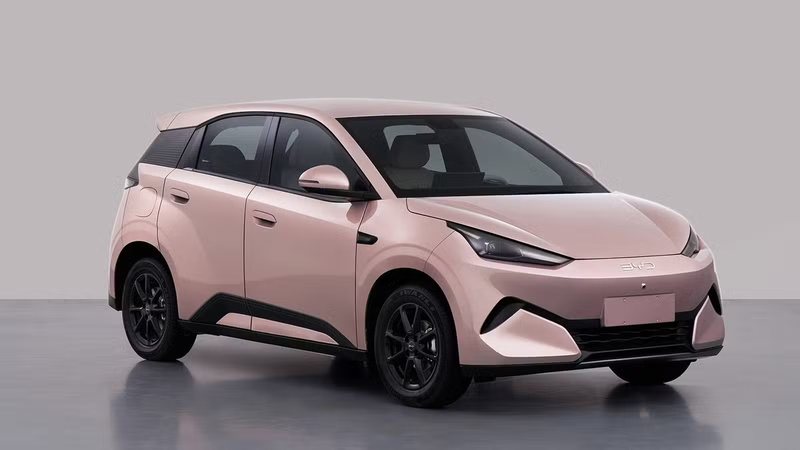 BYD files all-new Seagull with larger body, optional LiDAR