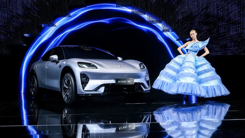 Seres and CATL-backed Aiva unveils ME7 in Paris