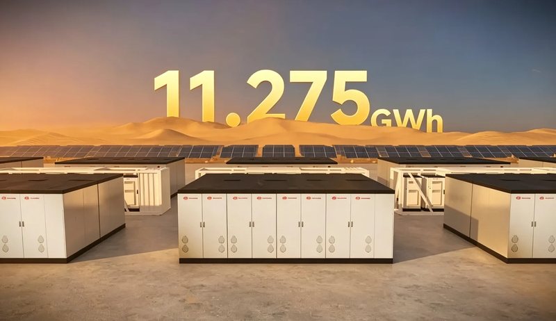 BYD lands historic 11.2 GWh grid contract equivalent to 186,000 electric vehicle packs