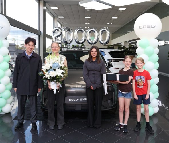 Geely delivers its 20,000th plug-in EV in Australia, in just 18 months