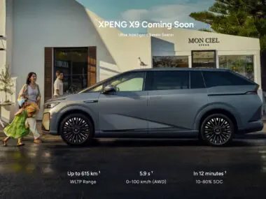 Xpeng teases second electric model in Australia, a fast-charging people mover